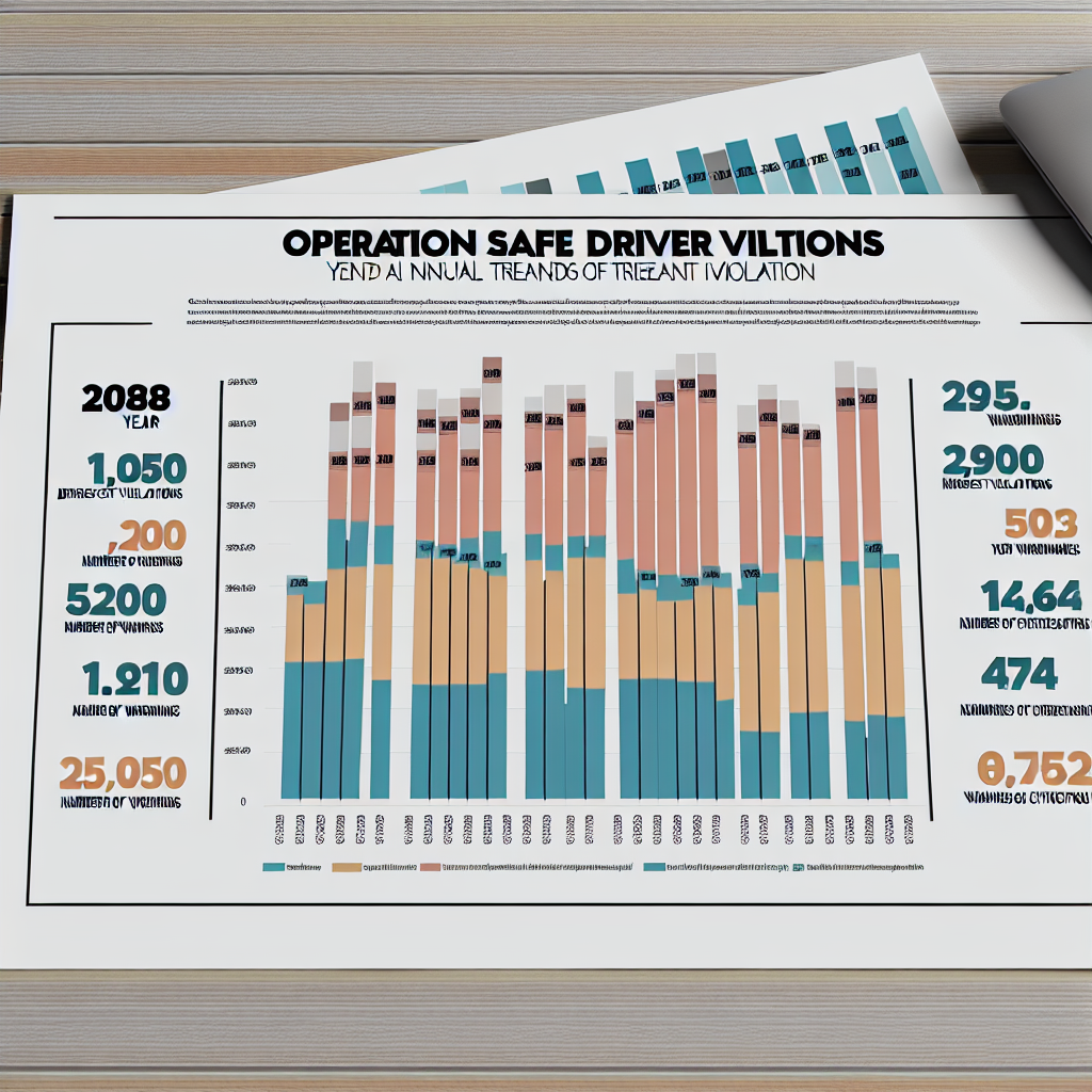 Operation Safe Driver Week Violations Trends