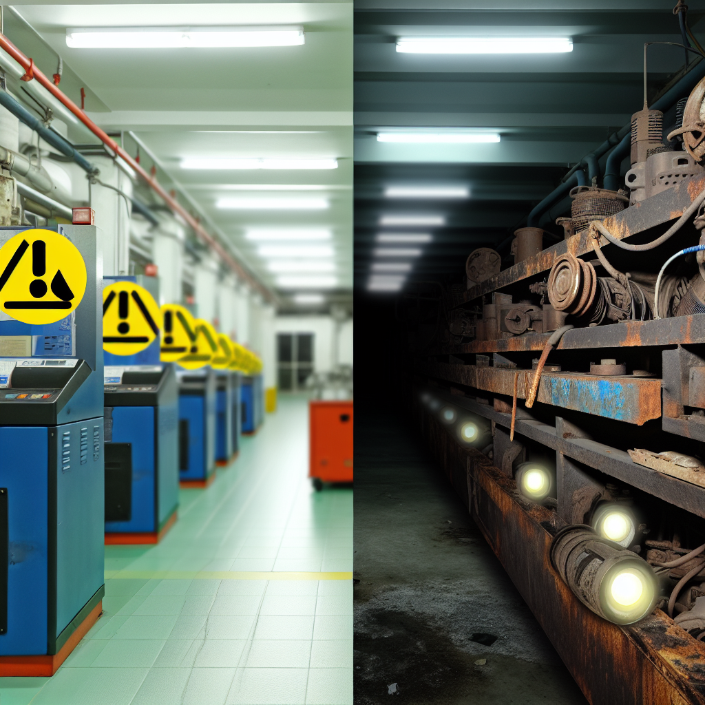 Safety Inspection Stickers Contrast