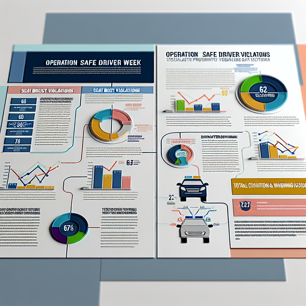 Operation Safe Driver Week Violations Chart