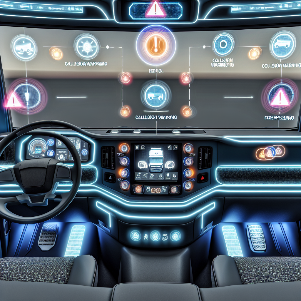 Advanced safety technologies in trucks