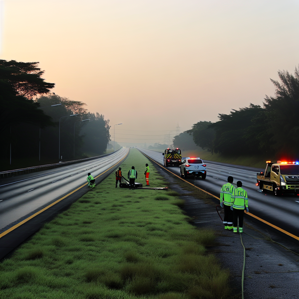 Highway Recovery Scene