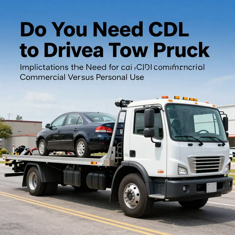 Understanding federal regulations for CDL requirements in tow truck operations.
