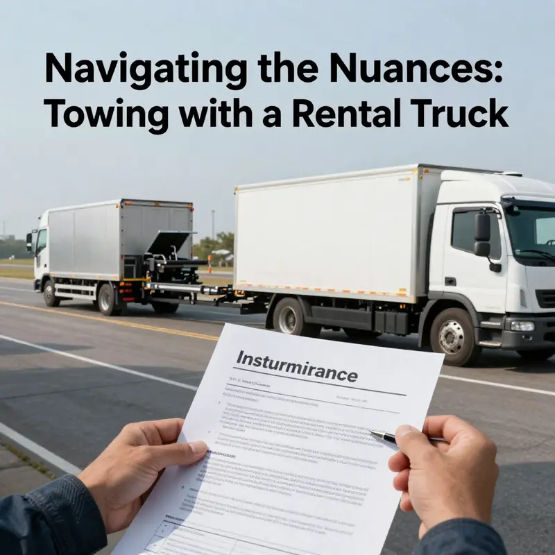 Reviewing the rental agreement is crucial for confirming towing permissions.