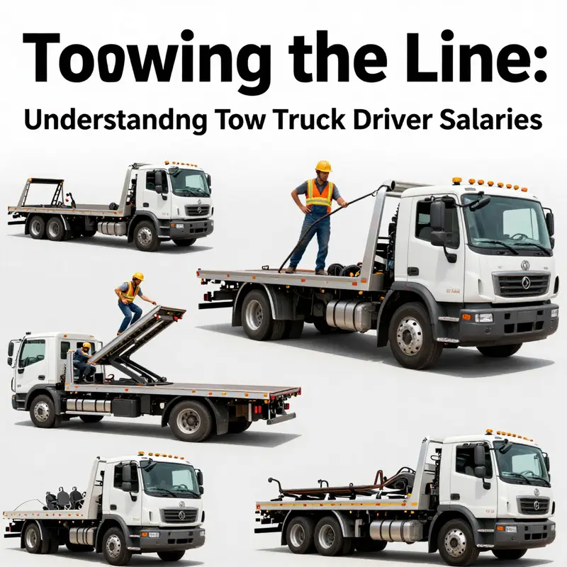 Exploring tow truck driver salaries in the United States.