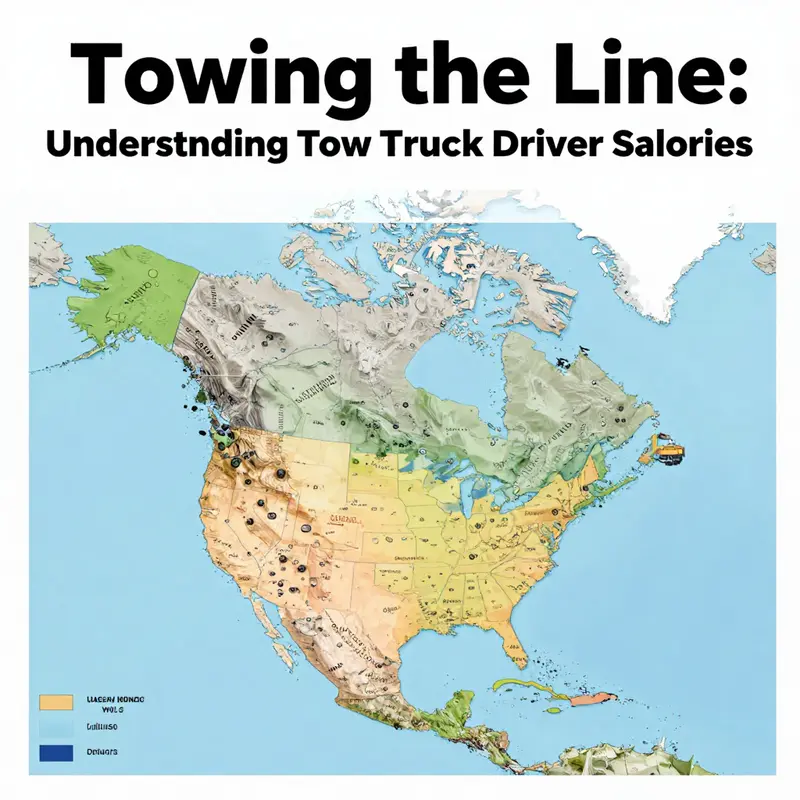 Exploring tow truck driver salaries in the United States.