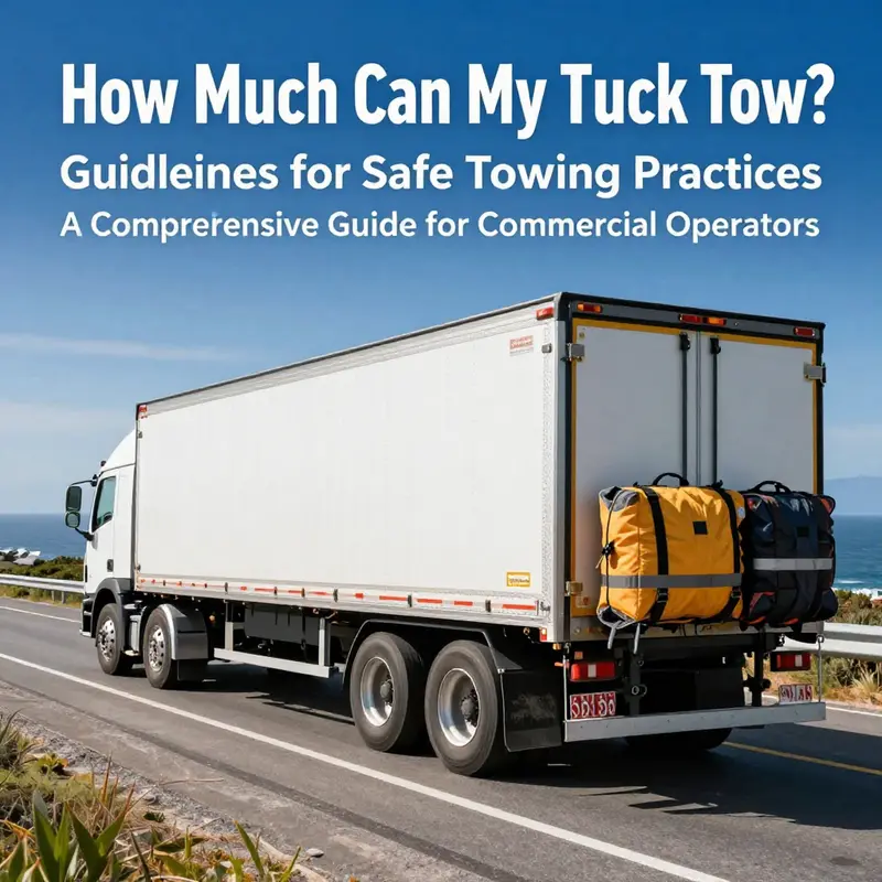 A graphic representation of truck categories and their respective towing capacities.