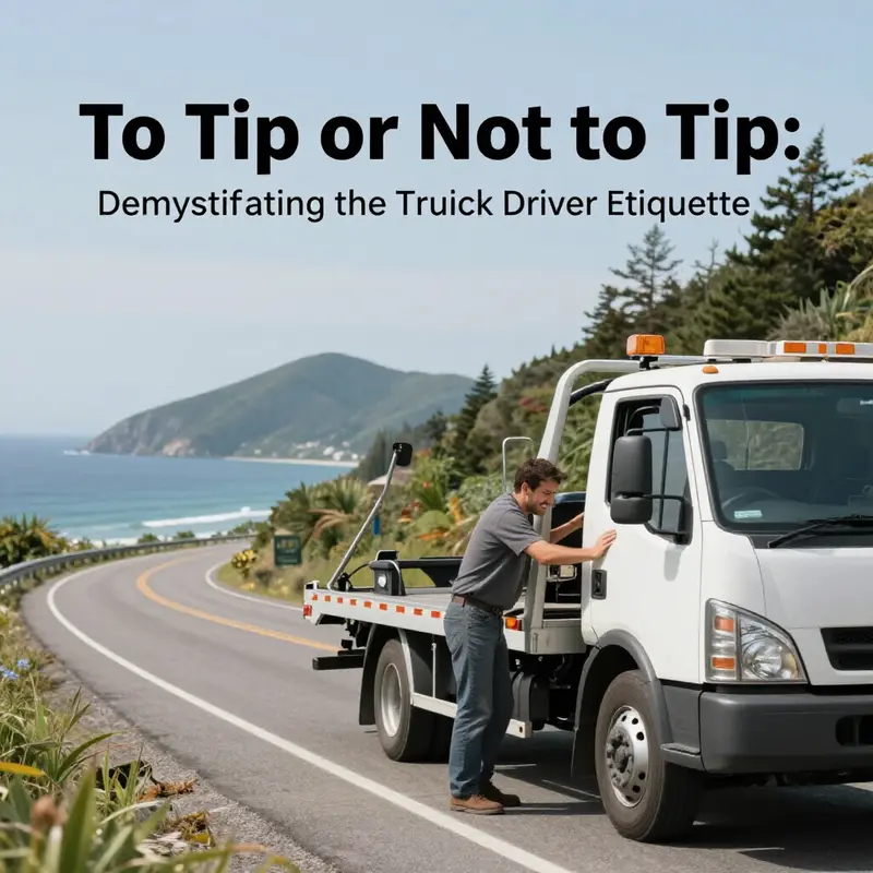 Understanding the norms surrounding tipping in towing services.