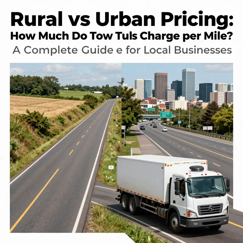 Understanding the connection between base fees and per-mile charges in towing services.