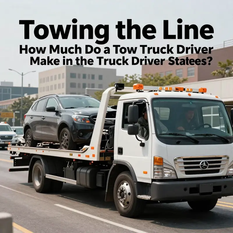 Exploring tow truck driver salaries in the United States.