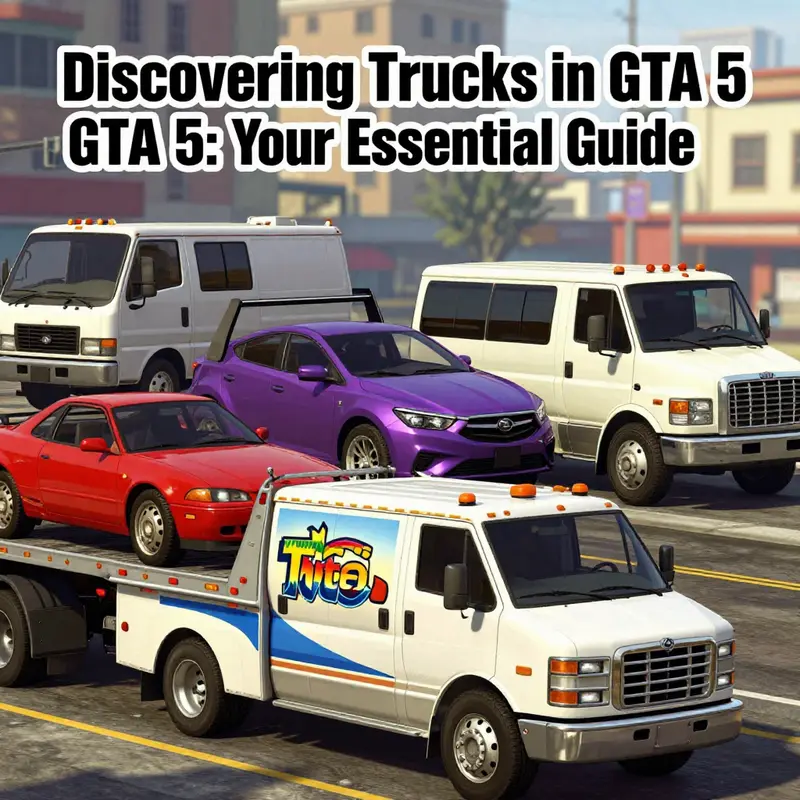 Classic Tow Truck parked outside the Customs garage in Paleto Bay, a reliable location for players.