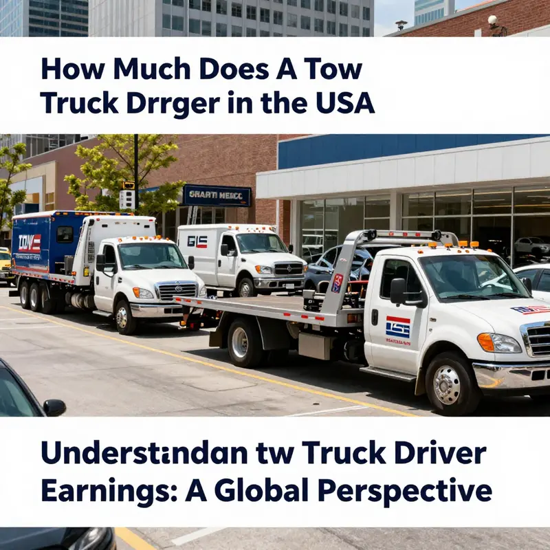 The earnings of tow truck drivers in various Canadian cities reveal regional disparities.
