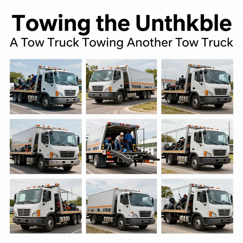 A tow truck assisting another truck after a roadside breakdown, highlighting the significance of professional recovery services.