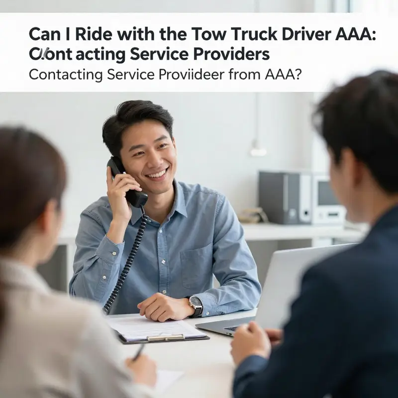 Overview of different passenger policies for tow truck services including AAA.
