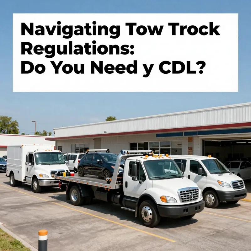 Various tow trucks parked, emphasizing their role in car recovery and repair services.