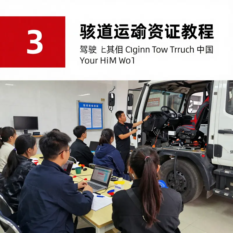 A vehicle management office bustling with activity related to tow truck registrations.
