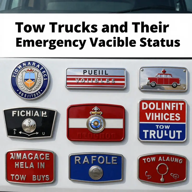Tow trucks playing a pivotal role in ensuring roadside safety during emergencies.