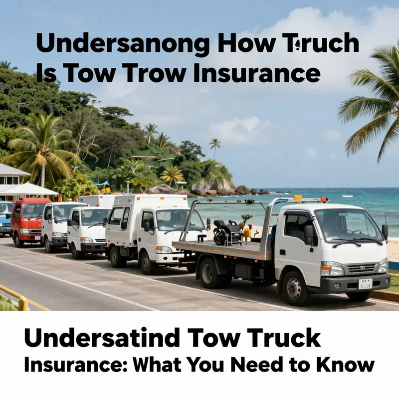 Diverse tow trucks, significant factors influencing insurance costs.