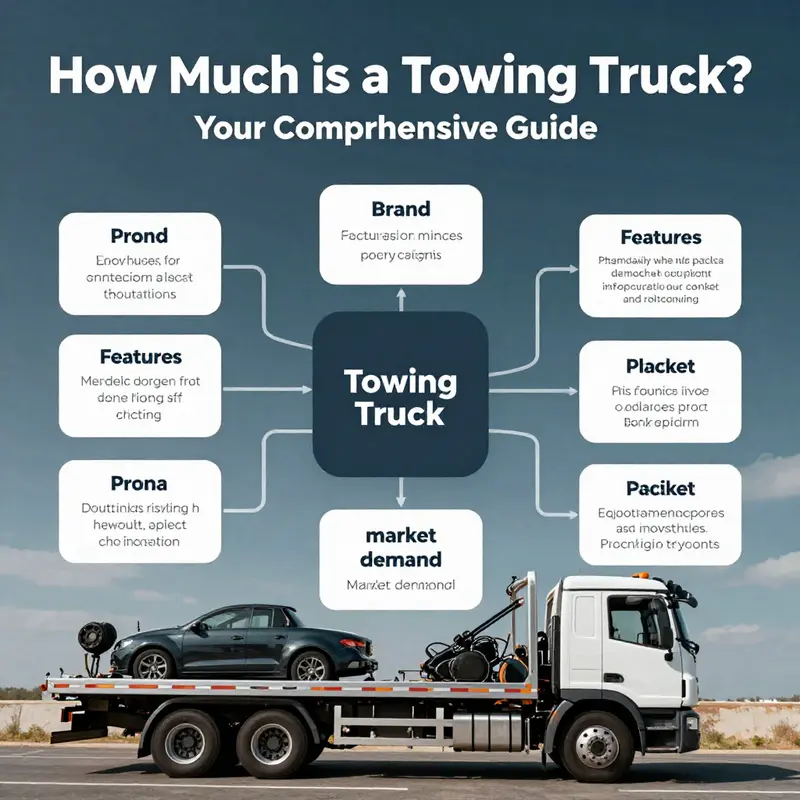 Infographic showcasing current market prices of various towing truck models, essential for understanding pricing trends.