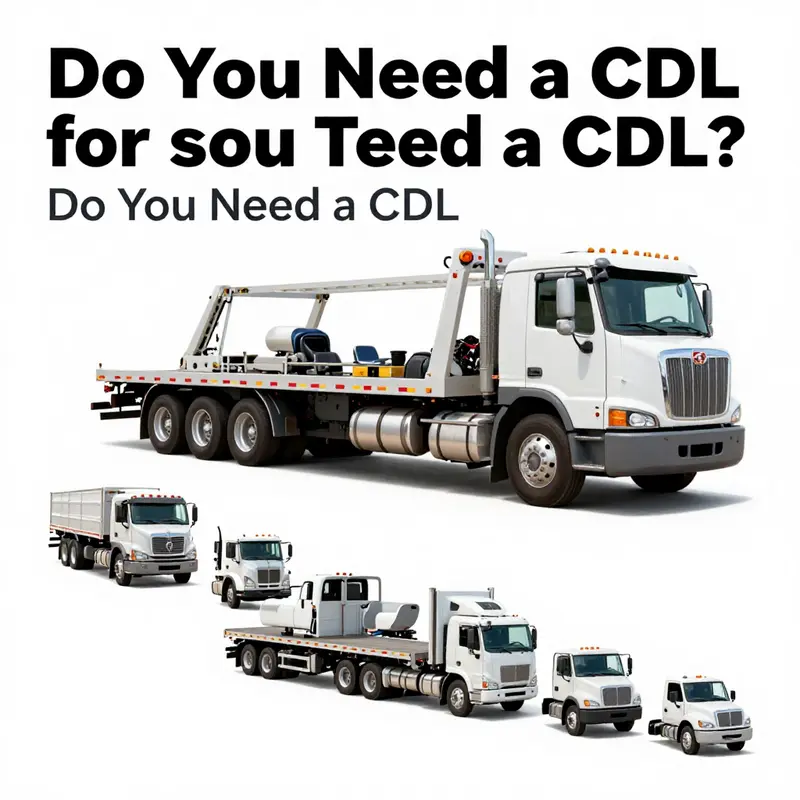 Understanding the basic requirements for operating a tow truck.