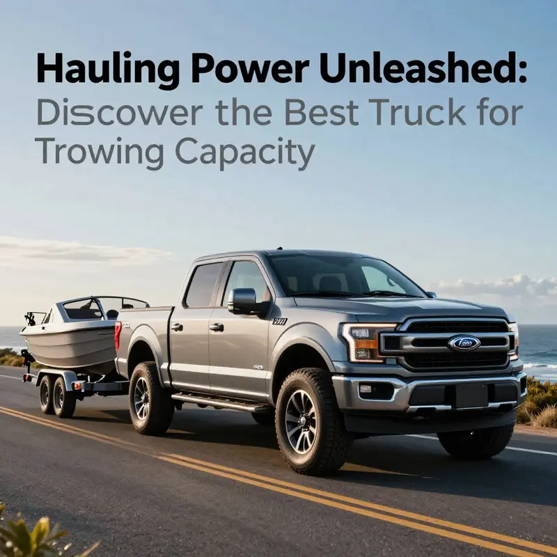 The Ford F-250 Super Duty in action, demonstrating its top-notch towing capacity.