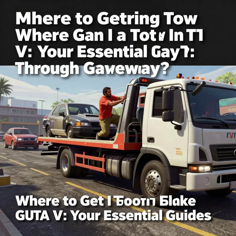 Tow trucks available for purchase at the Vehicle Dealership in GTA 5.