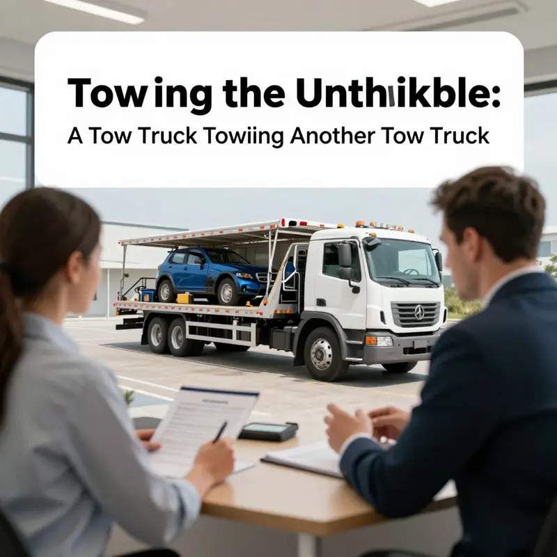 A tow truck assisting another truck after a roadside breakdown, highlighting the significance of professional recovery services.