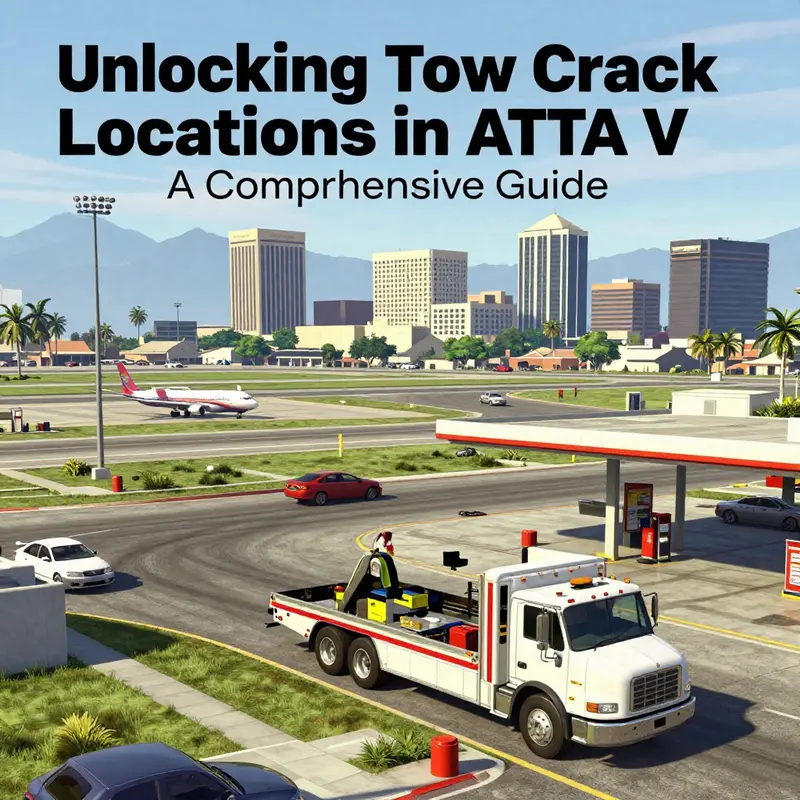 Cargo District in Los Santos: A hotspot for tow trucks amidst bustling port activities.