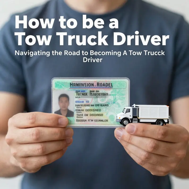 Understanding the age and licensing requirements is the first step towards becoming a tow truck driver.