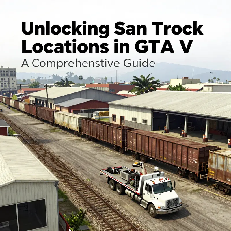 Cargo District in Los Santos: A hotspot for tow trucks amidst bustling port activities.