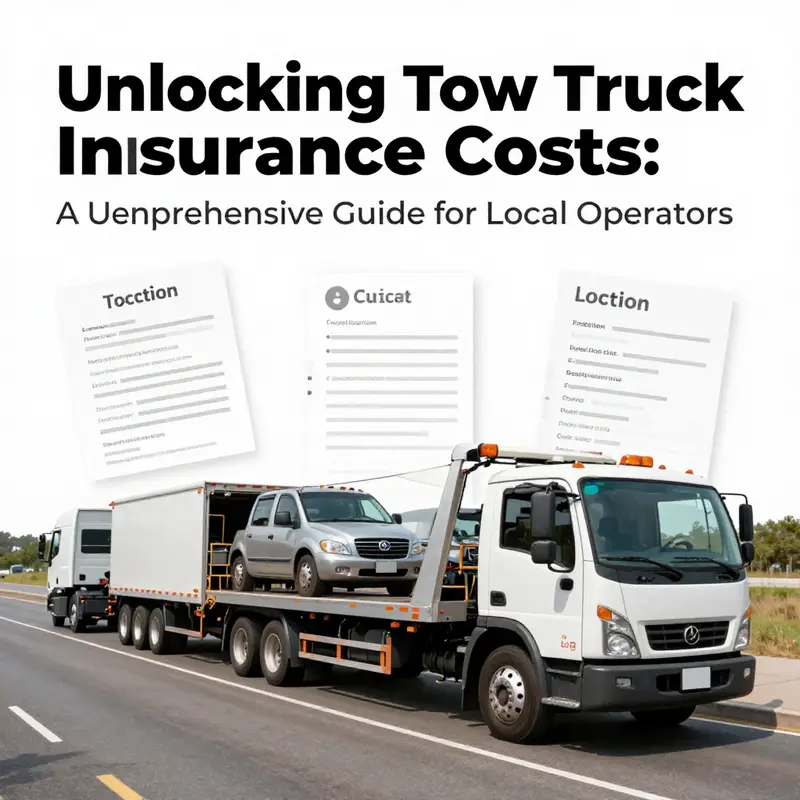 Key factors influencing tow truck insurance costs.