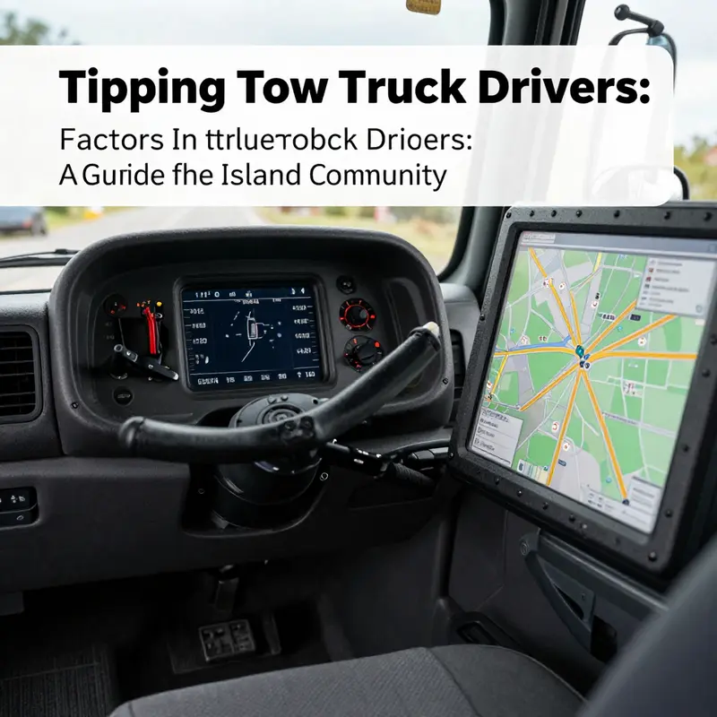 A tow truck driver helps a motorist, highlighting the courteous nature of roadside assistance.