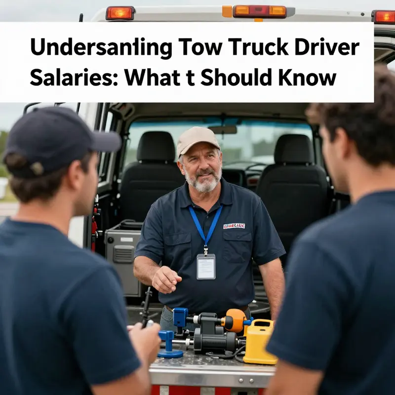 An overview of tow truck driver earnings in an urban setting.