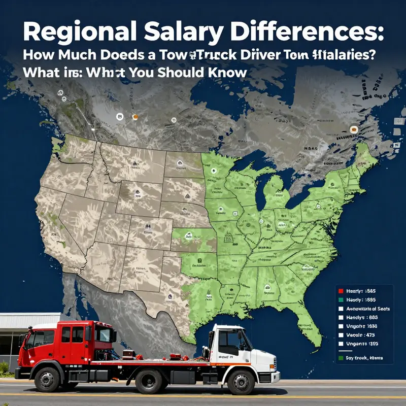 An overview of tow truck driver earnings in an urban setting.