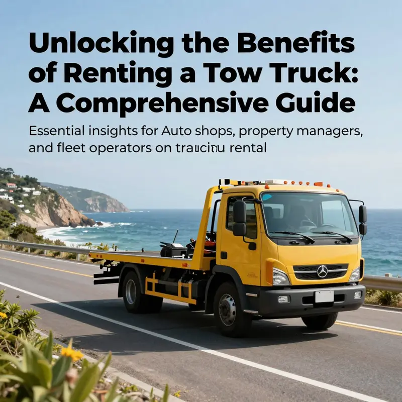 A tow truck navigating a picturesque coastal road, representing the essence of vehicle recovery services.