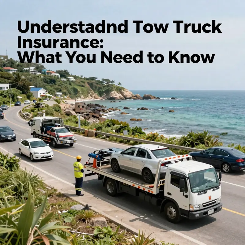 A lively coastal island atmosphere with multiple vehicles indicating the necessity of towing services and insurance within the community.