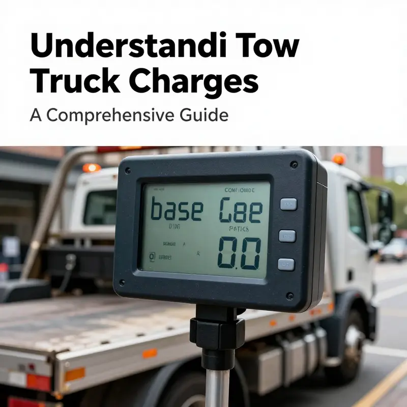 Understanding the standard pricing structure of tow truck services.