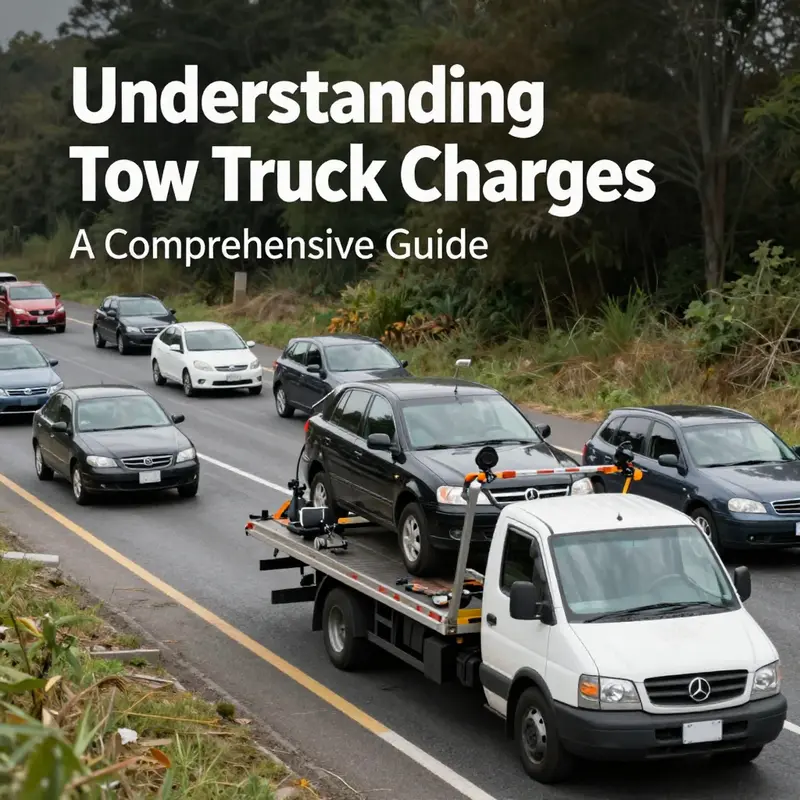 Understanding the standard pricing structure of tow truck services.