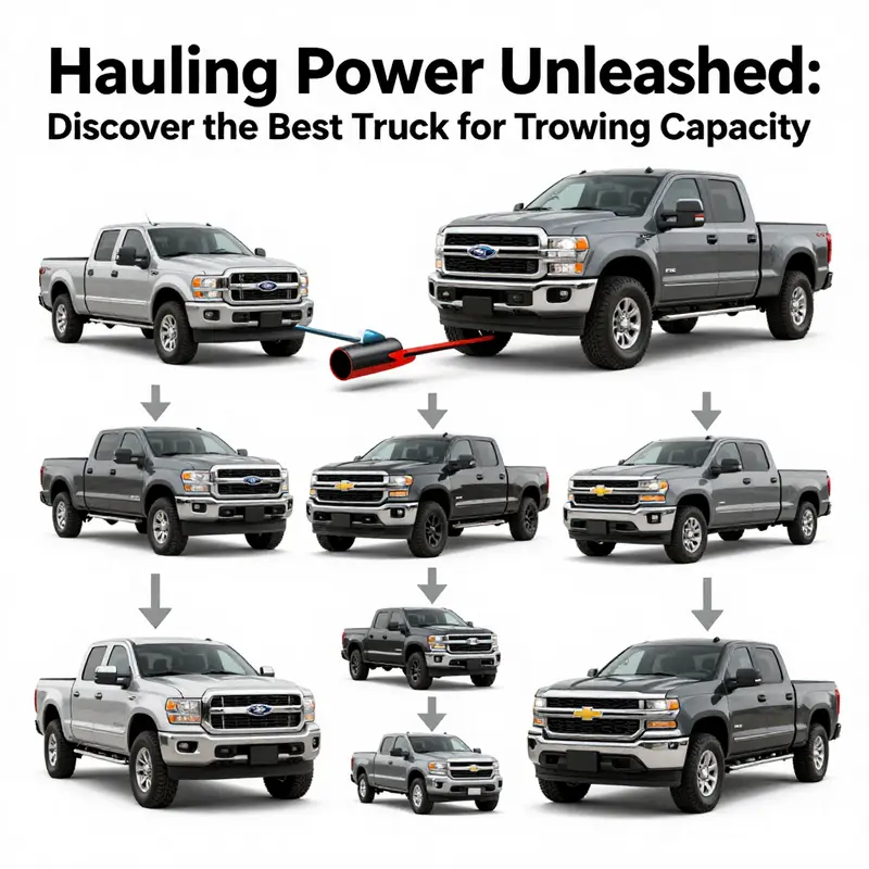 The Ford F-250 Super Duty in action, demonstrating its top-notch towing capacity.