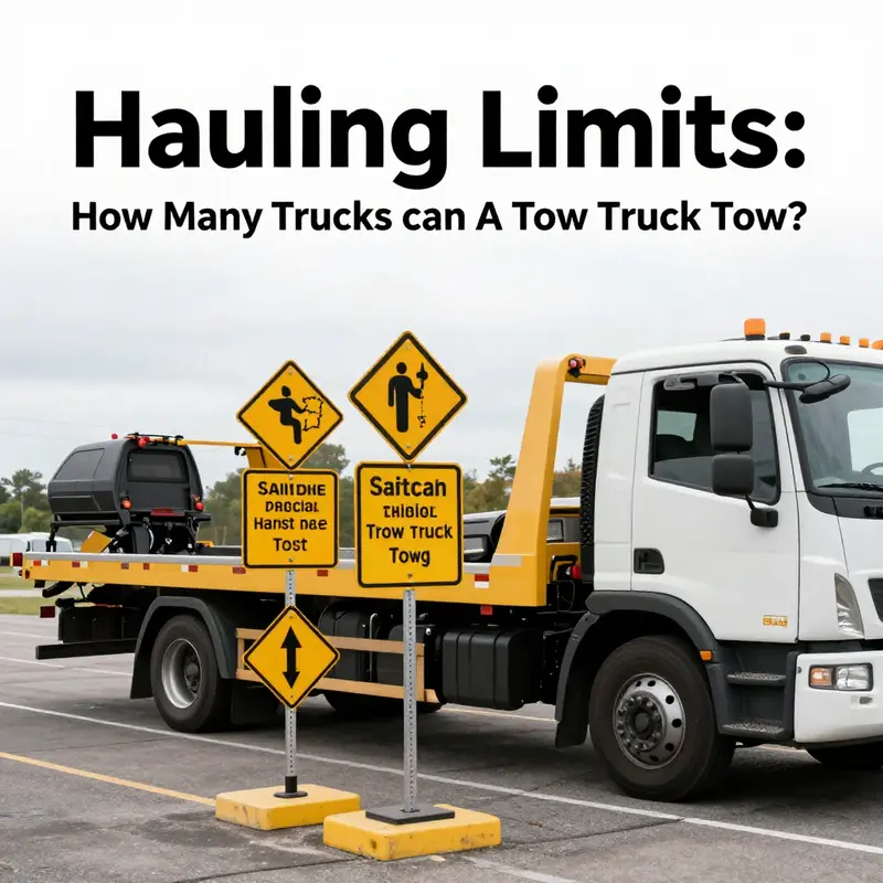 Comparison of small, medium, and large tow trucks highlighting their towing capacities.