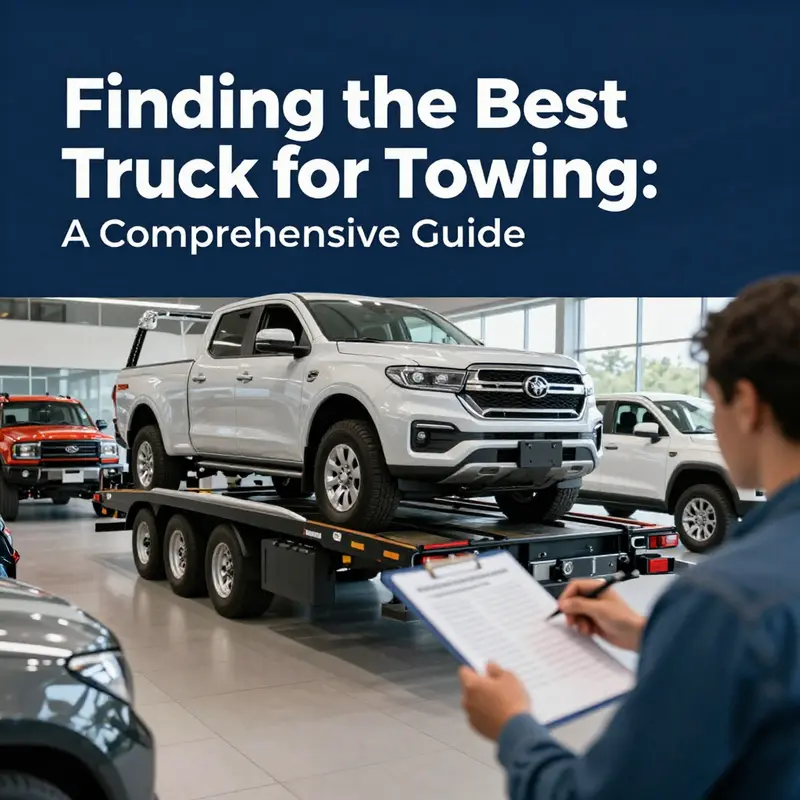 The Audi Q7 and a heavy-duty pickup truck exemplify top-tier towing capacities and features.