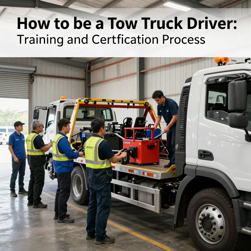 Understanding the age and licensing requirements is the first step towards becoming a tow truck driver.
