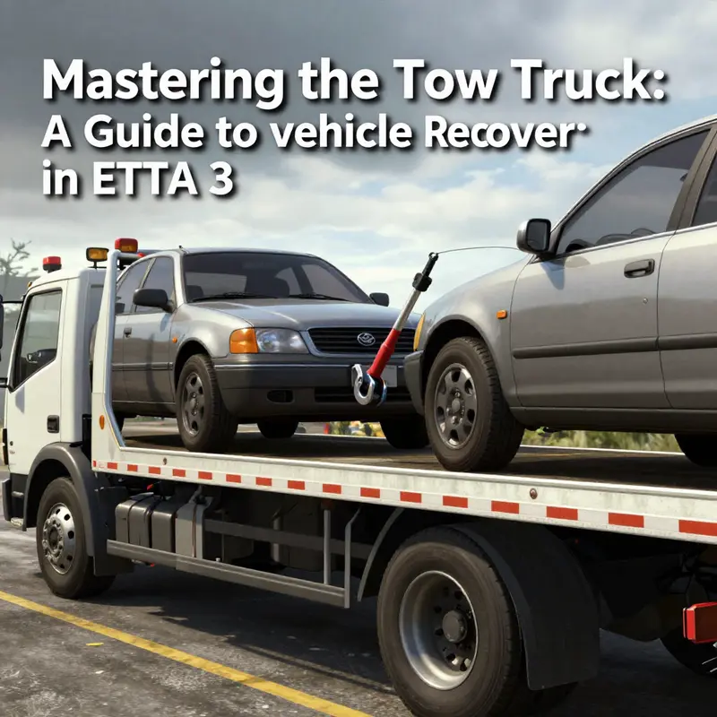 Finding a tow truck in the heart of Los Santos’ industrial area.