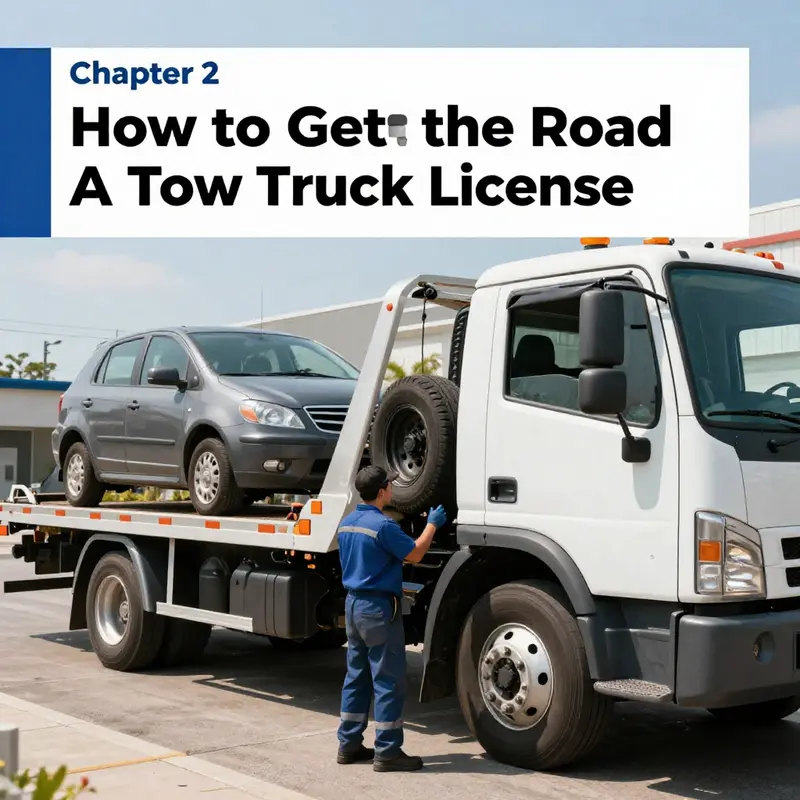 Business entrepreneurs seek crucial licensing for their towing service operations.