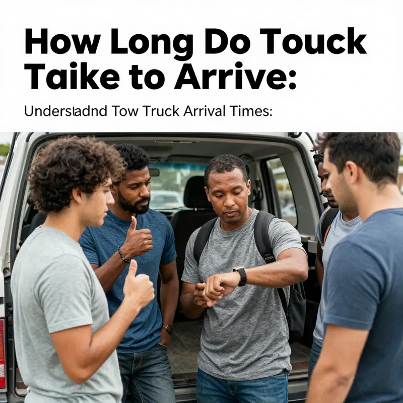 Comparing urban and rural scenarios for tow truck arrival times highlights how location impacts response.