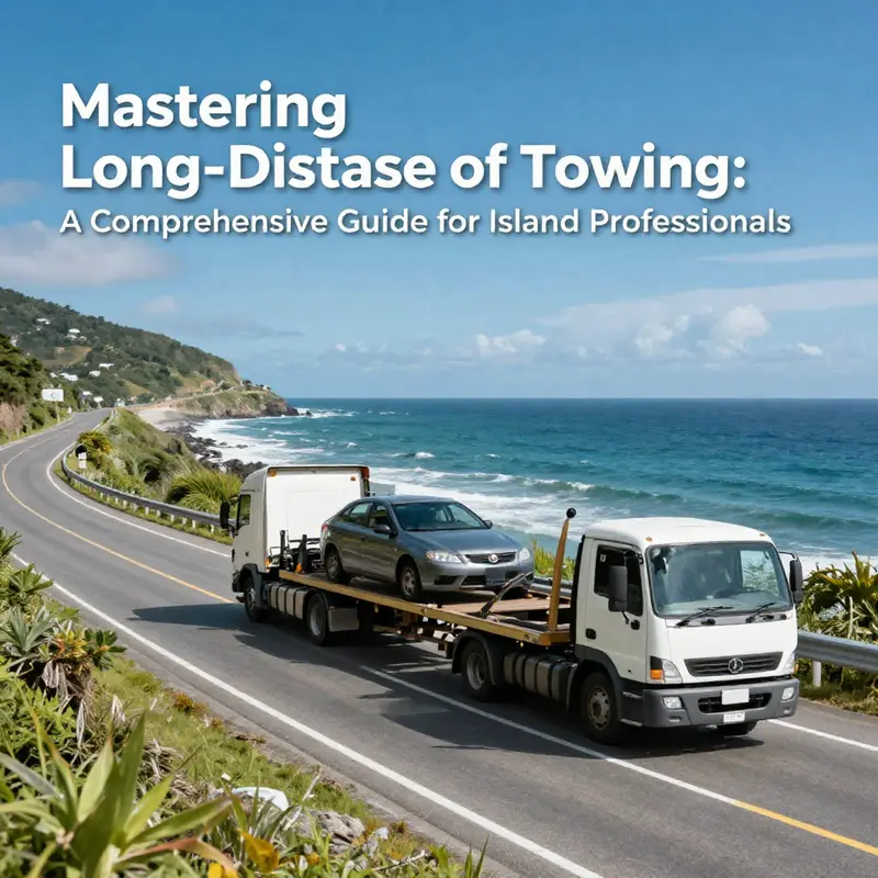 Mechanic performing a comprehensive vehicle check before towing.