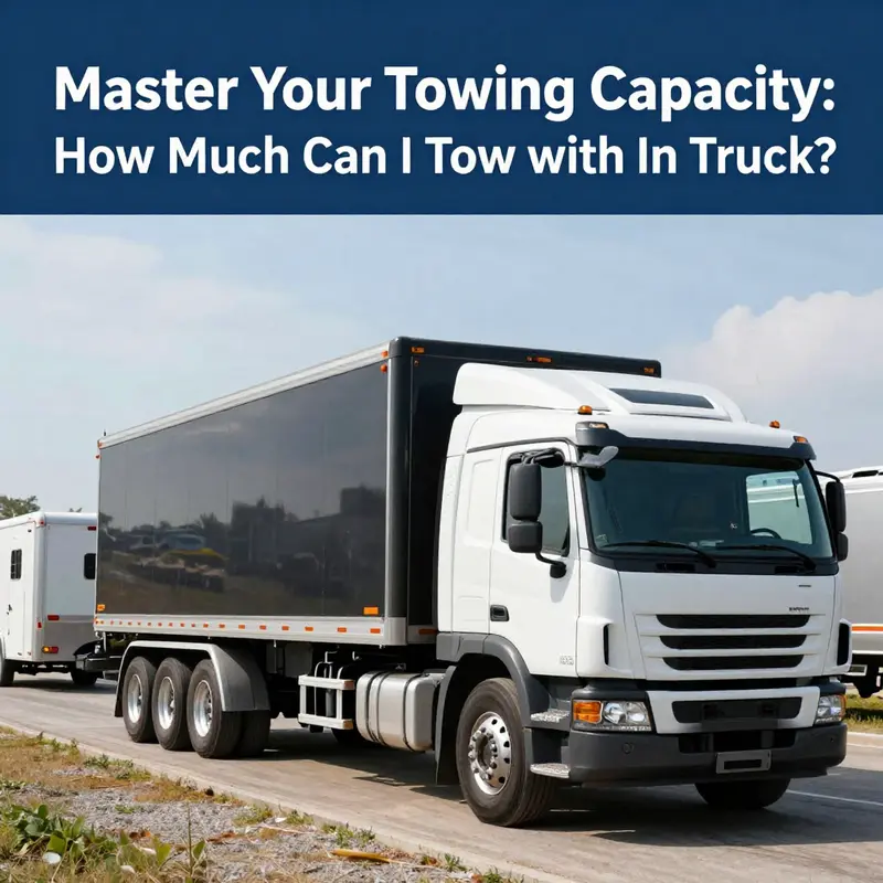 Understanding your truck’s towing capacity ensures safe transportation of goods.