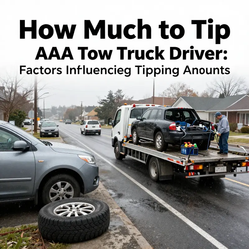 A moment of appreciation between an AAA tow truck driver and a motorist.