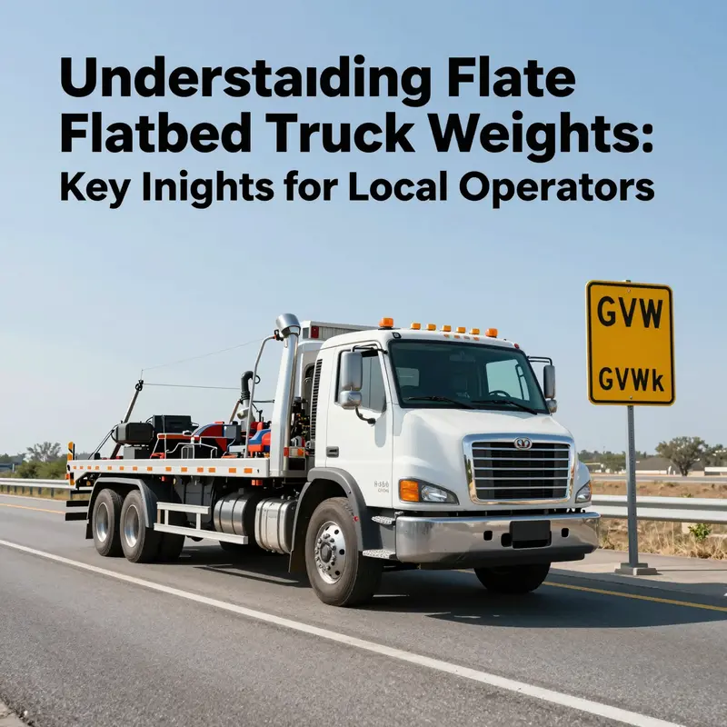 Understanding the curb weight of flatbed tow trucks and its significance for performance.