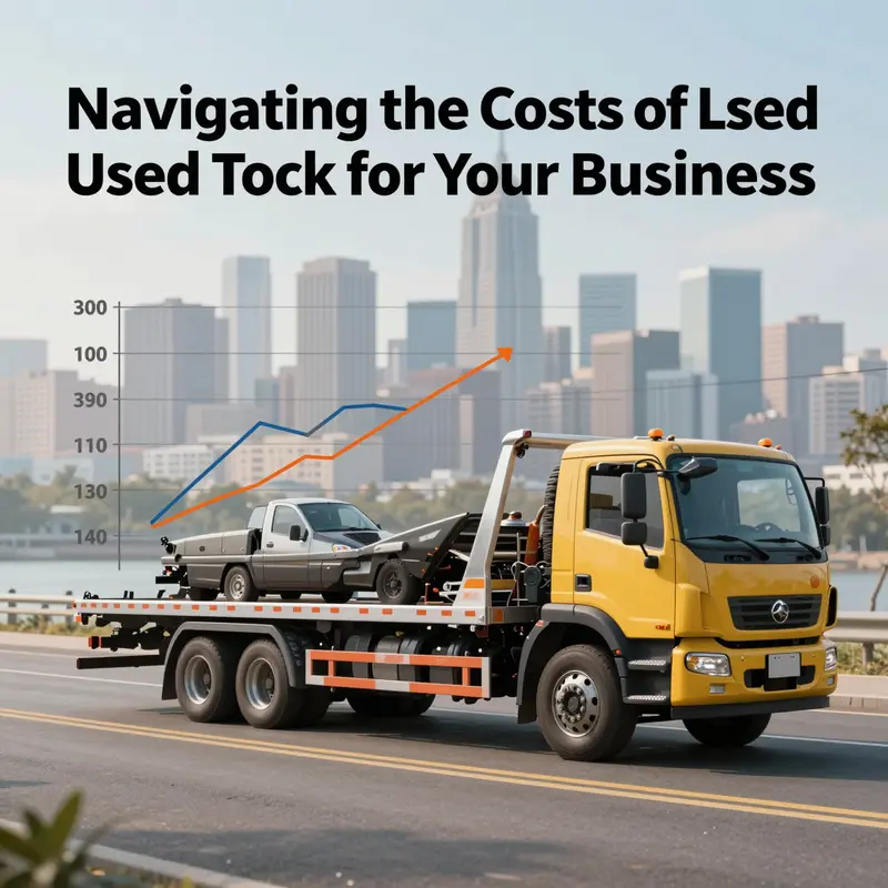 A diverse selection of used tow trucks available for various business needs.