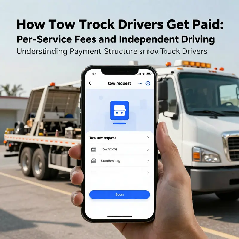 Tow truck drivers often receive stable hourly wages when employed by towing companies or auto repair shops.